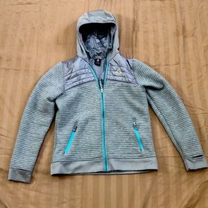 Girls light weight hoodie jacket